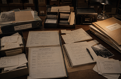 Field notes image